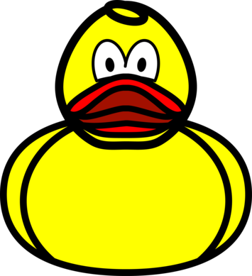 Rubber duck smile